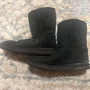 black UGG classic short boots